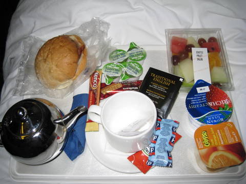 Caledonian Sleeper Breakfast